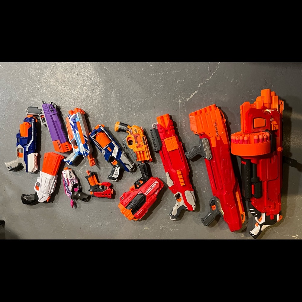 Nerf guns every size every type